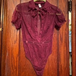 Vintage Victoria’s Secret lace bodysuit